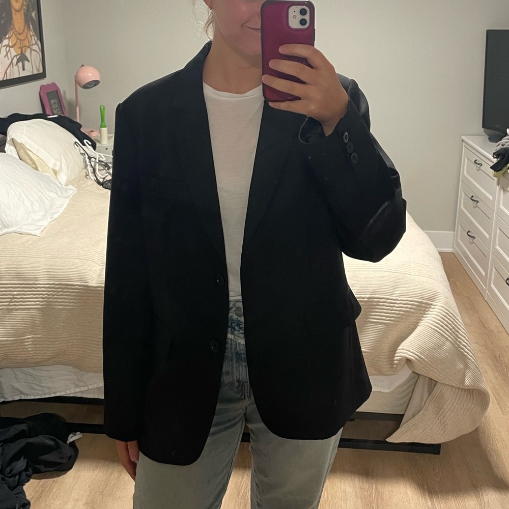 ANINE BING Classic Blazer in Black